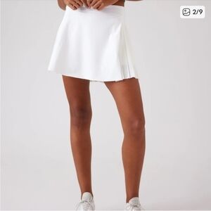 Athleta Women's White‎ Athletic Skirt
